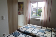 Apartment 2: Bedroom with garden view