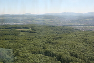 View from the Chrischona tower, the highest tower of Switzerland (15 minutes away)