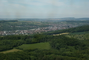 Loerrach seen from Chrischona Tower (15 minutes away)