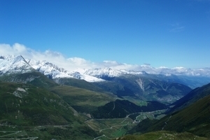 Schweizer Alpen in der Nähe der Rheinquelle (2 Stunden entfernt)