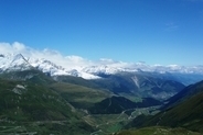 Schweizer Alpen in der Nähe der Rheinquelle (2 Stunden entfernt)